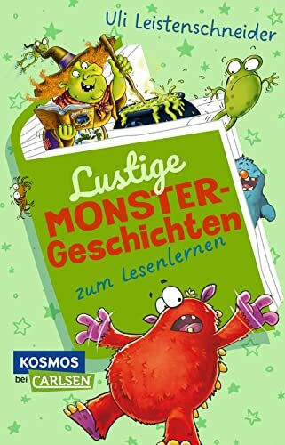 Lustige Monster-Geschichten zum Lesenlernen: Spinnengift und Krötenschleim, Monsterfalle: Toller Monster-Spaß für Erstleser ab 6