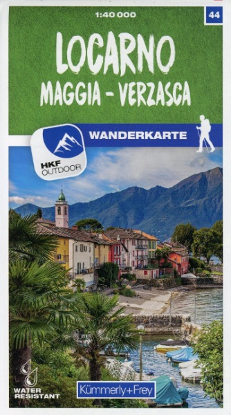 Locarno / Maggia - Verzasca 44 Wanderkarte 1:40 000 matt laminiert