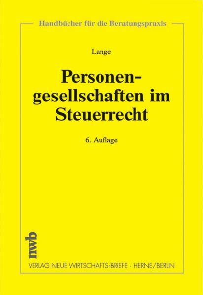 Personengesellschaften im Steuerrecht