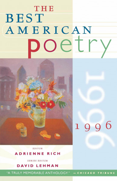 The Best American Poetry 1996: Pb