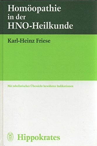 Homöopathie in der HNO-Heilkunde Homöopathie in der HNO-Heilkunde