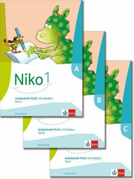 Niko 1: Arbeitsheft PLUS in Druckschrift mit Medien Klasse 1 (Niko. Ausgabe ab 2026)