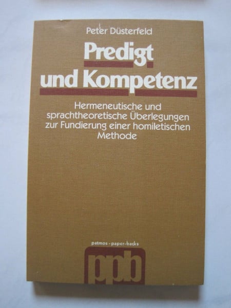 Predigt und Kompetenz