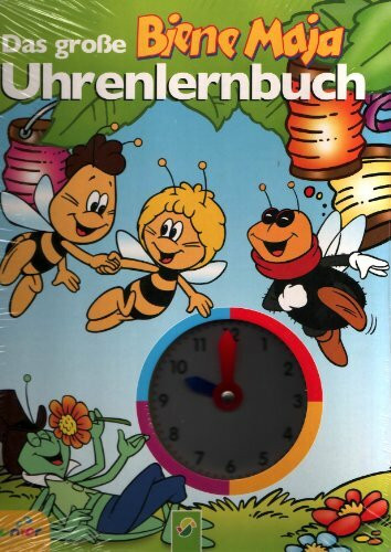 Das große Biene Maja Uhrenlernbuch: Apprends l'heure