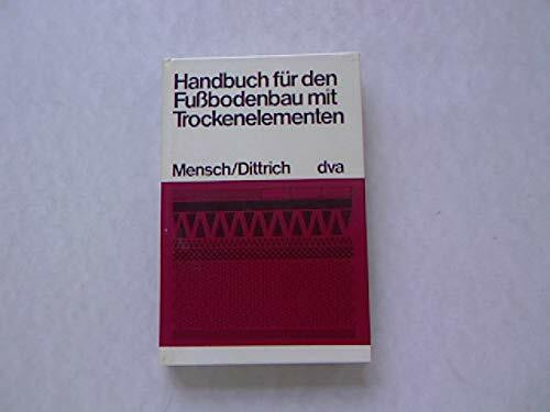 Handbuch für den Fussbodenbau mit Trockenelementen