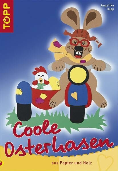 Coole Osterhasen: Aus Papier und Holz