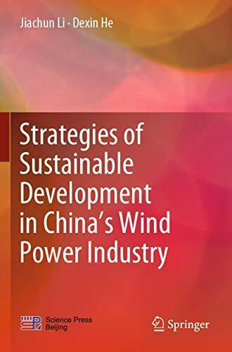 Strategies of Sustainable Development in China’s Wind Power Industry