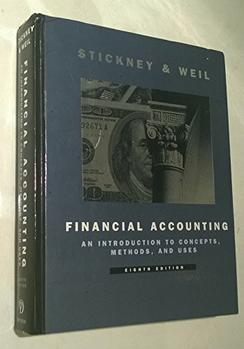 Financial Accounting: An Introduction to Concepts, Methods and Uses