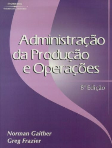 ADM.DA PRODUCAO E OPERACOES - G