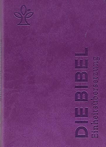 Die Bibel. Senfkorn, Handschmeichler lila: Einheitsübersetzung, Gesamtausgabe