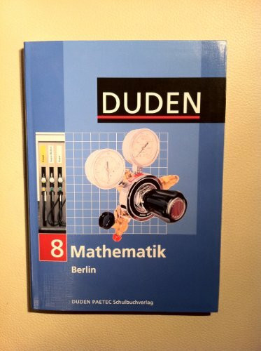 Duden Mathematik - Sekundarstufe I - Berlin: 8. Schuljahr - Schülerbuch