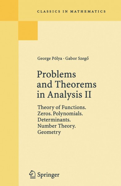 Problems and Theorems in Analysis II