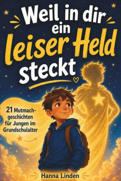 21 Mutmachgeschichten für Jungen im Grundschulalter – über Selbstvertrauen, Freundschaft und innere Stärke: Weil in dir ein leiser Held steckt