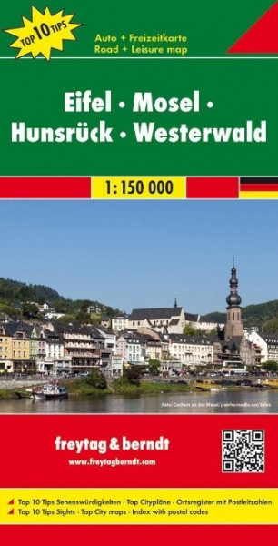 Eifel - Mosel - Hunsrück - Westerwald 1 : 150 000