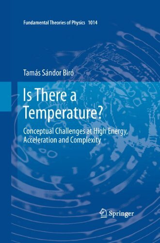 Is There a Temperature?: Conceptual Challenges at High Energy, Acceleration and Complexity (Fundamental Theories of Physics, 171, Band 1014)