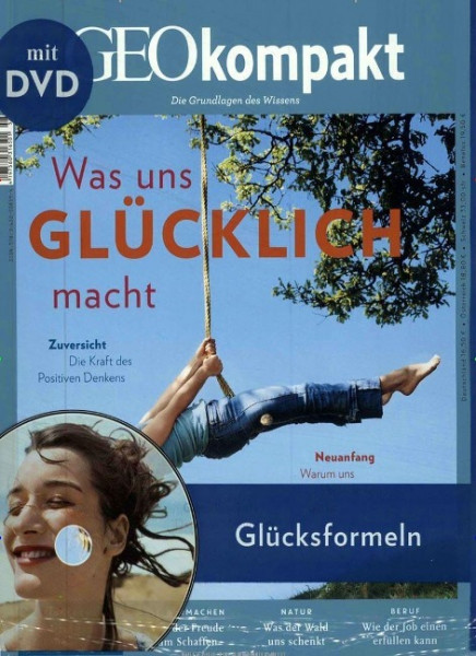 GEOkompakt mit DVD 58/2019 - Was uns glücklich macht