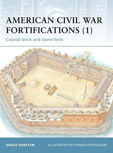 American Civil War Fortifications: Coastal Brick and Stone Forts (Fortress, Band 6)