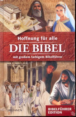 Hoffnung für alle: Die Bibel mit großem farbigem Bibelführer