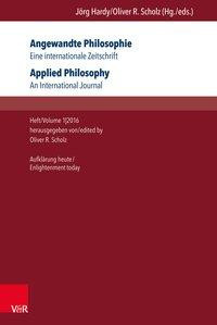 Angewandte Philosophie. Eine internationale Zeitschrift / Applied Philosophy. An International Journ