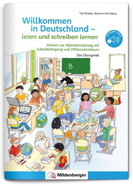 Willkommen in Deutschland - lesen und schreiben lernen