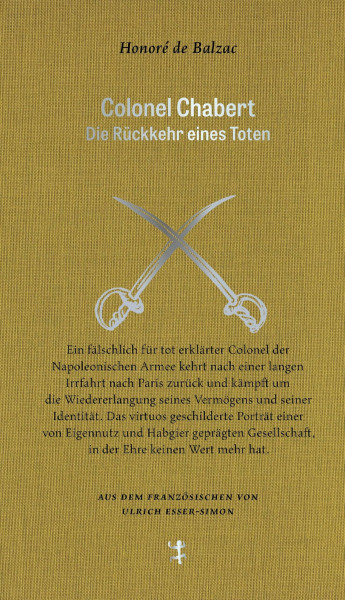 Colonel Chabert: Die Rückkehr eines Toten (Französische Bibliothek)