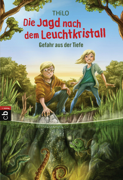 Die Jagd nach dem Leuchtkristall - Gefahr aus der Tiefe: Band 2