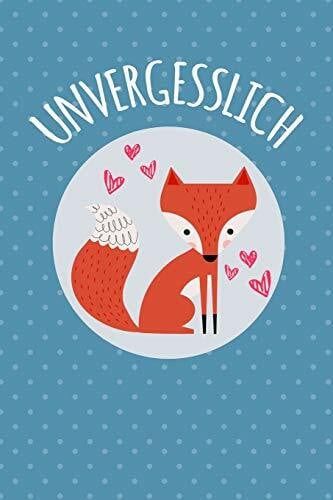 Unvergesslich: Diskretes Passwort Buch mit Register zum Verwalten und Organisieren von Internet Zugangsdaten | Mit süßer Fuchs Illustration
