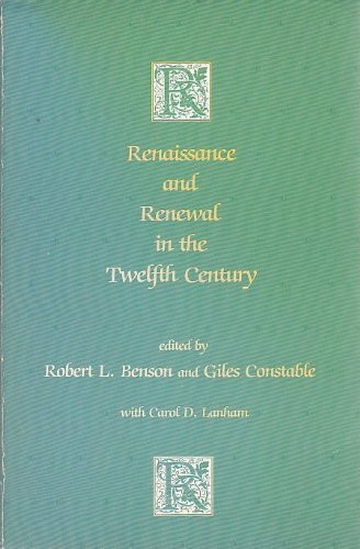 Benson: Renaissance Renewal 12th Cent