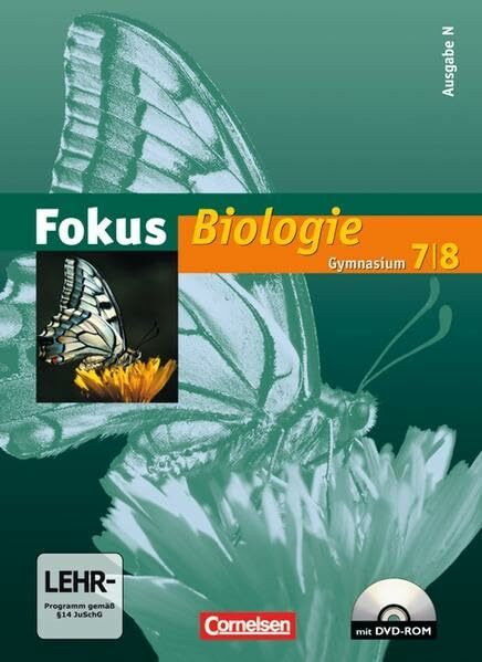 Fokus Biologie - Gymnasium - Ausgabe N: Band 7/8 - Schülerbuch mit CD-ROM