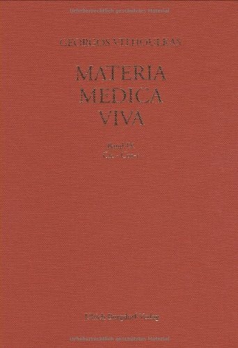 Materia medica viva, Bd. 9., Cicuta virosa - Corallium rubrum