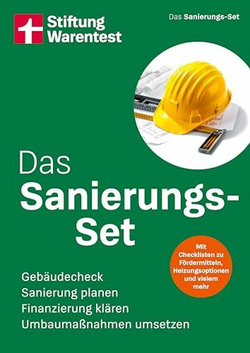 Das Sanierungs-Set - Ihr umfassender Ratgeber für die Haussanierung: Gebäudecheck, Sanierung planen, Finanzierung klären, Umbaumaßnahmen umsetzen
