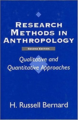 Research Methods in Anthropology: Qualitative and Quantitative Approaches