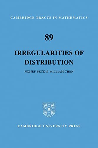 Irregularities of Distribution (Cambridge Tracts in Mathematics)