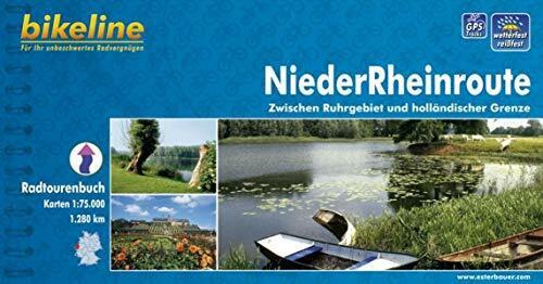 Bikeline NiederRheinroute. Zwischen Ruhrgebiet und holländischer Grenze: 1:75 000, wetterfest/reißfest, GPS-Tracks Download