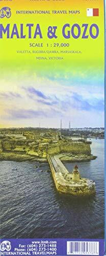 ITM Map Malta & Gozo 1:29 000
