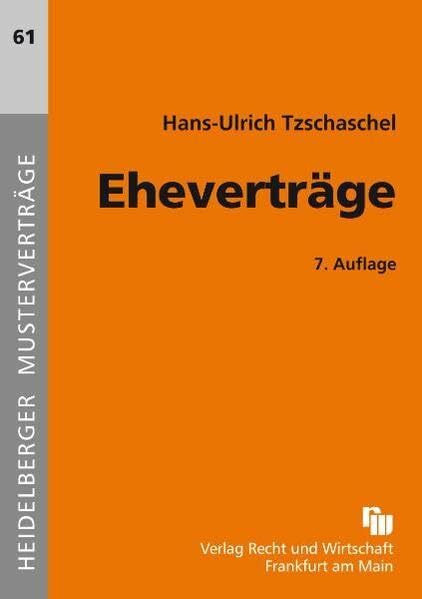 Eheverträge (Heidelberger Musterverträge)