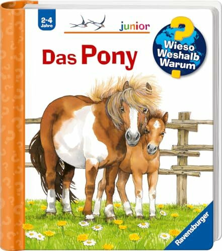 Wieso? Weshalb? Warum? junior, Band 20 - Das Pony (Sachbuch ab 2 Jahre - mit Klappen) (junior, 20)