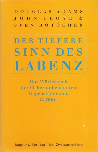 Der tiefere Sinn des Labenz: Das Wörterbuch der bisher unbenannten Gegenstände und Gefühle