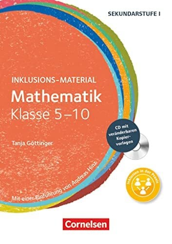 Inklusions-Material - Klasse 5-10: Mathematik - Buch mit CD-ROM Inklusions-Material - Klasse 5-10: Mathematik - Buch mit CD-ROM