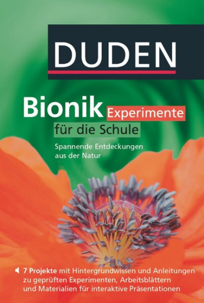 Bionik - Experimente für die Schule. DVD-ROM