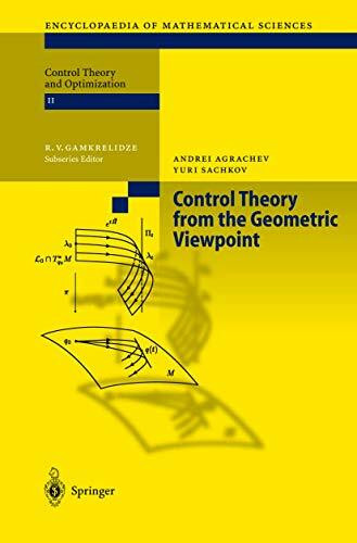 Control Theory from the Geometric Viewpoint (Encyclopaedia of Mathematical Sciences, 87, Band 87)