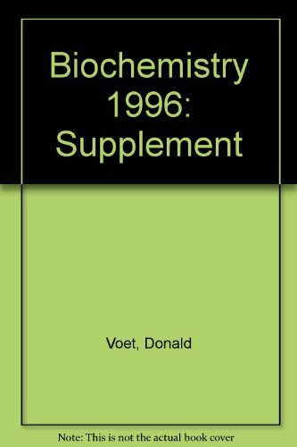 Biochemistry: 1996 Supplement