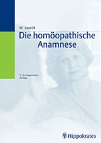 Die homöopathische Anamnese