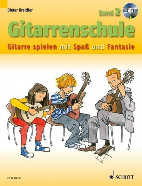 Gitarrenschule Band 2 mit CD