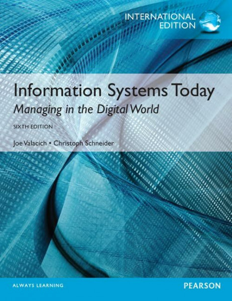 Information Systems Today, International Edition