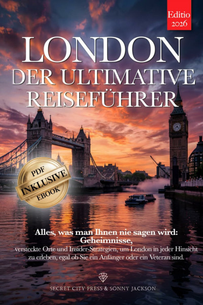 LONDON DER ULTIMATIVE REISEFÜHRER: Alles, was man Ihnen nie sagt: Geheimnisse, versteckte Orte & Insider-Strategien, um London wie ein Einheimischer zu erleben – ob Anfänger oder Veteran. +eBook INKL.