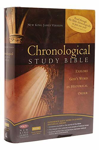 NKJV, Chronological Study Bible, Hardcover: Holy Bible, New King James Version NKJV, Chronological Study Bible, Hardcover: Holy Bible, New King James Version