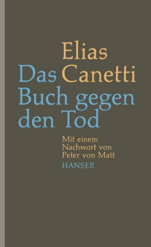 Das Buch gegen den Tod: Mit einem Nachwort v. Peter von Matt