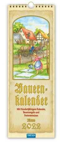 Bauernkalender 2022 Maxi-Streifenkalender