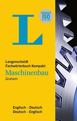 Langenscheidt Fachwörterbuch Kompakt Maschinenbau Englisch: Englisch-Deutsch/Deutsch-Englisch